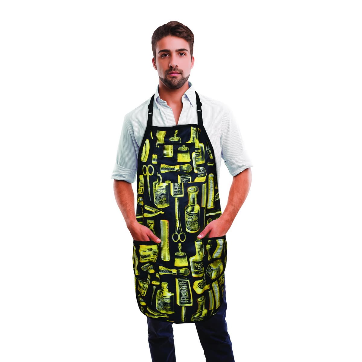 Betty Dain Limited Edition Vintage Gold Barber Apron Style