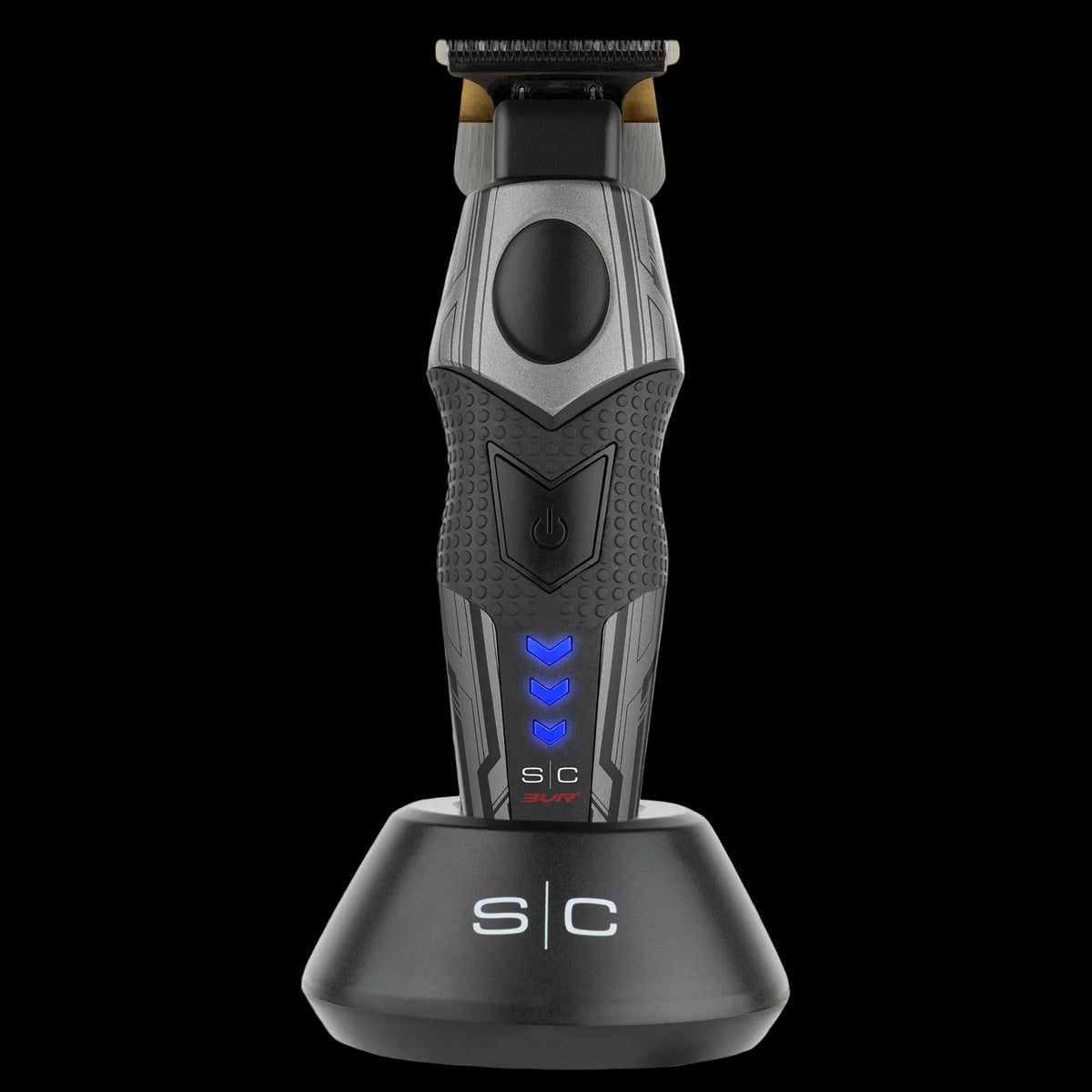StyleCraft 3Versince pro hair trimmer 3VESTRIM on its charging stand