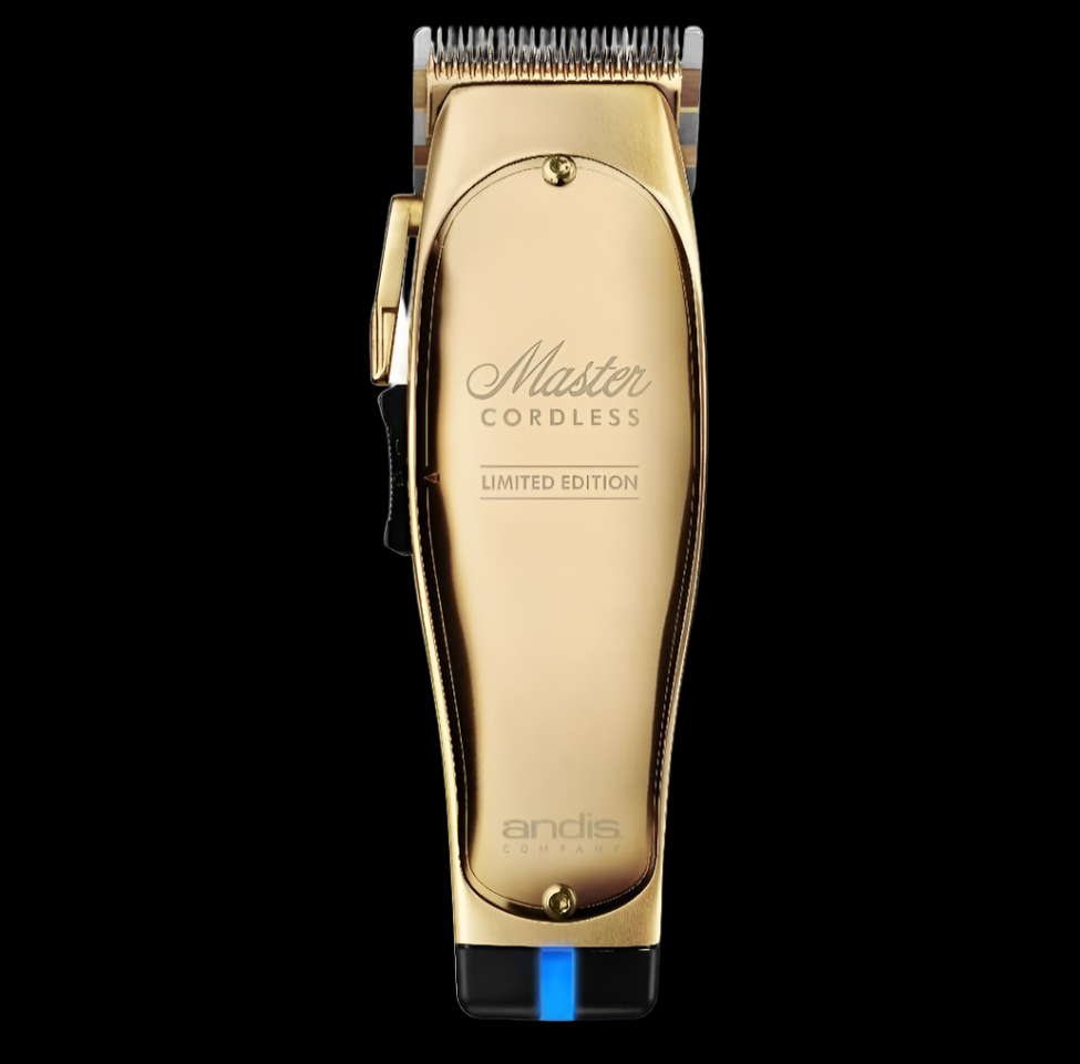 Andis Master Cordless Gold Clipper Limited Edition