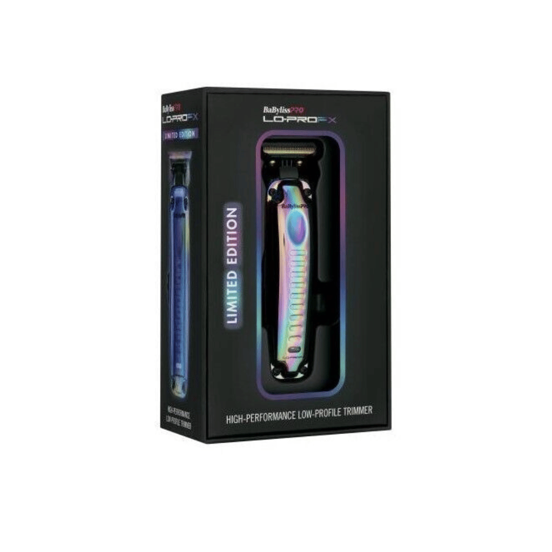 074108477927 BaBylissPRO LO-PROFX Limited Edition Iridescent High-Performance Low-Profile Trimmer multicolor