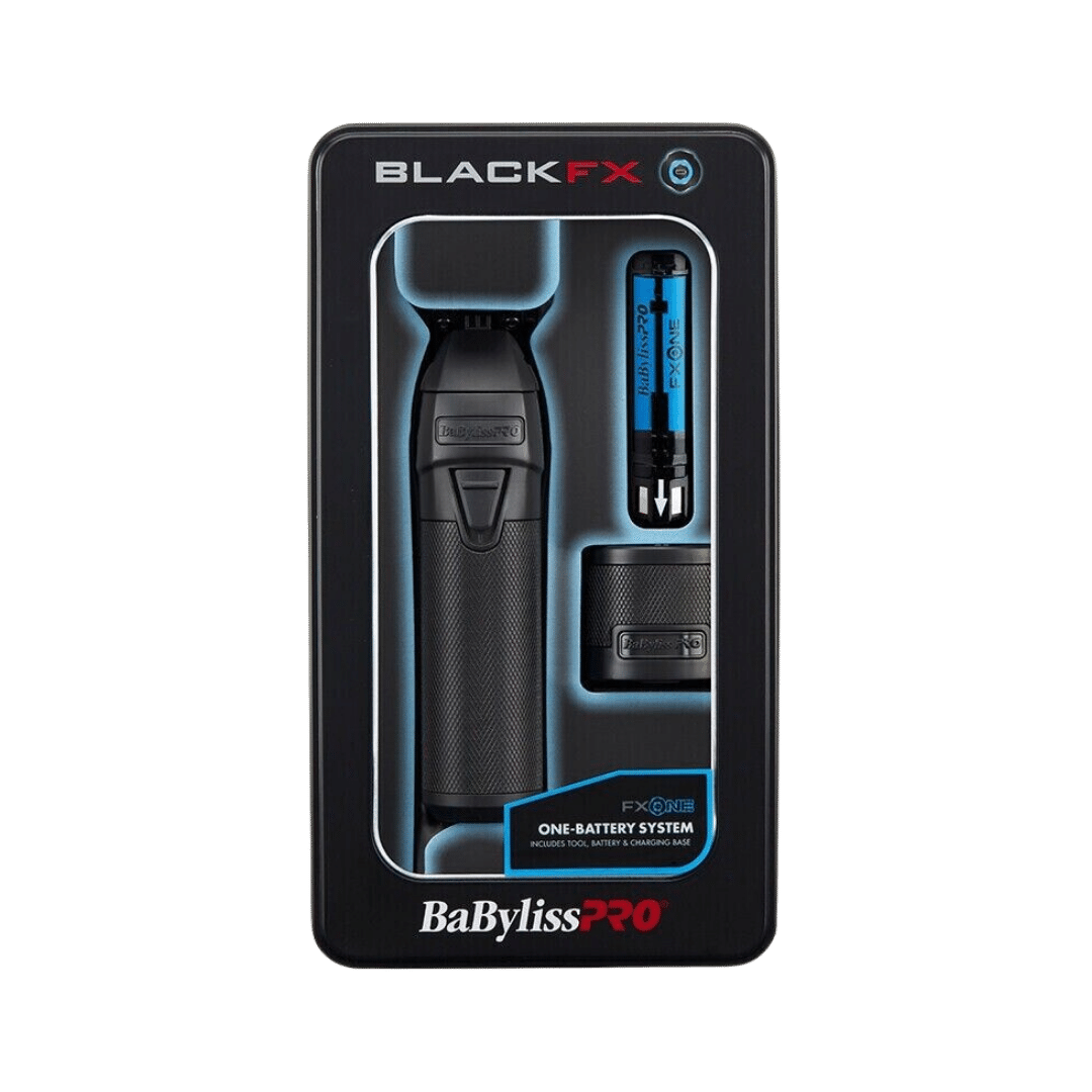 BaBylissPRO FXONE BLACKFX All-Metal Interchangeable-Battery Cordless Trimmer