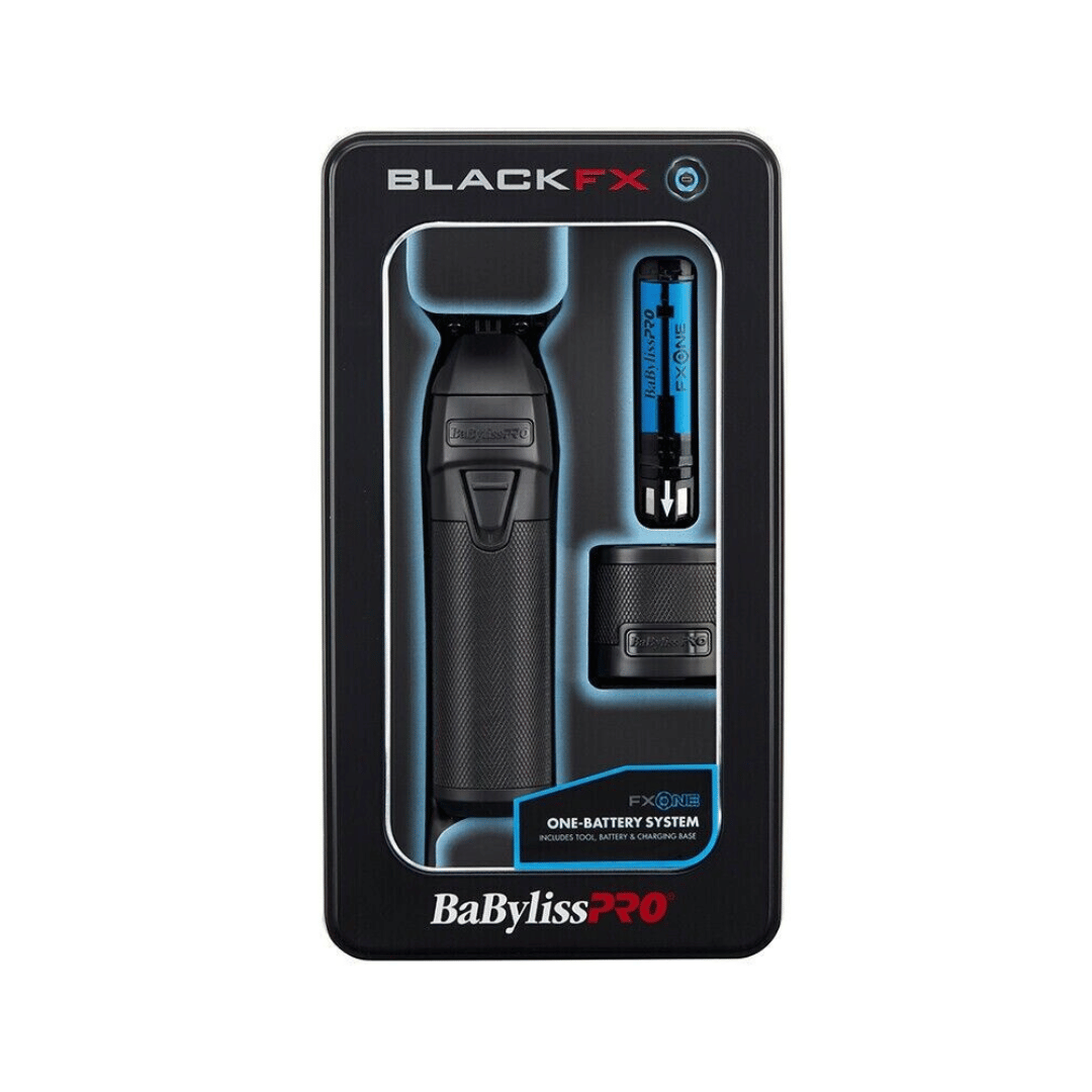 BaBylissPRO FXONE BLACKFX All-Metal Interchangeable-Battery Cordless Trimmer