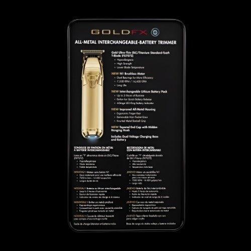 BaBylissPRO-FXONE-GOLDFX-Cordless-HairTrimmer