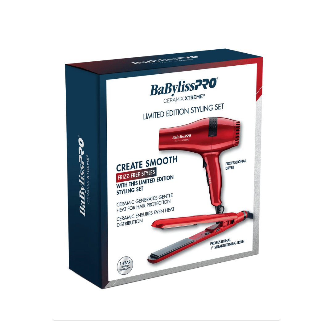 BaByliss PRO Limited Edition Red Ceramix Xtreme Set