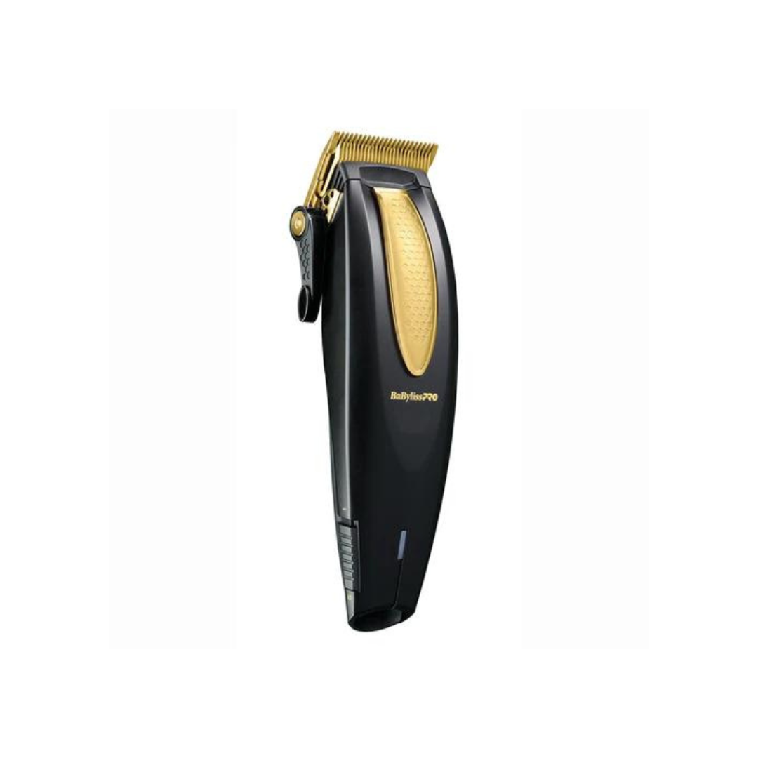 BaByliss PRO -Lithium FX+ Cord-Cordless- Ergonomic -Clipper - Black - Gold-botom