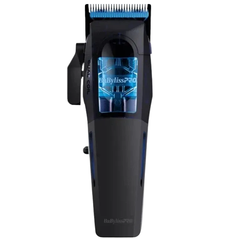 BaBylissPRO Dual-Coil Motor Clipper FX95C with transparent LED housing