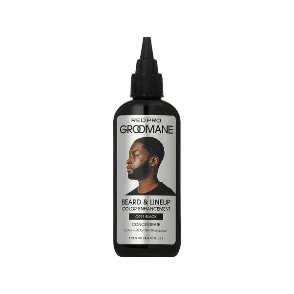 Groomane beard and lineup product bottle
