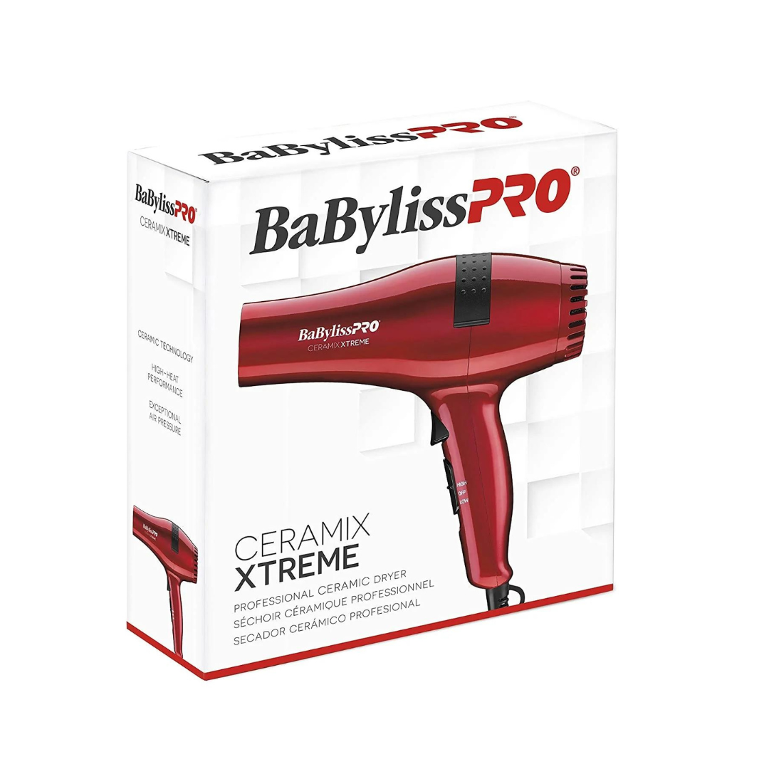 BaBylissPRO Ceramix Xtreme Hair Dryer - Red