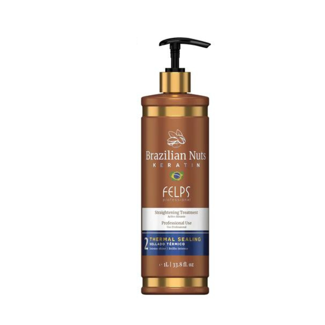 Felps Professional Brazilian Nuts Keratin Thermal Sealing Kit Professional 1Lt 33 oz