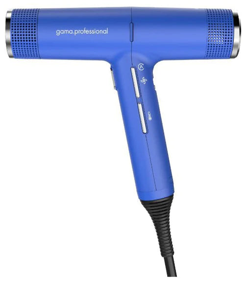 Gamma Professional EasiQ Hair Dryer Lightweight Combo Blue