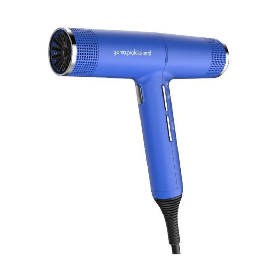 Gamma Professional EasiQ Hair Dryer Lightweight Combo Blue