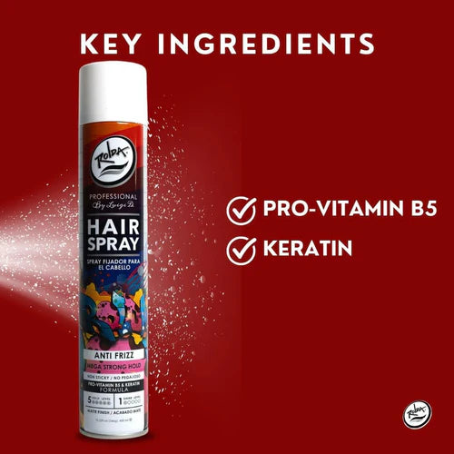 Rolda Mega Strong Hold Anti-Frizz Hair Spray
