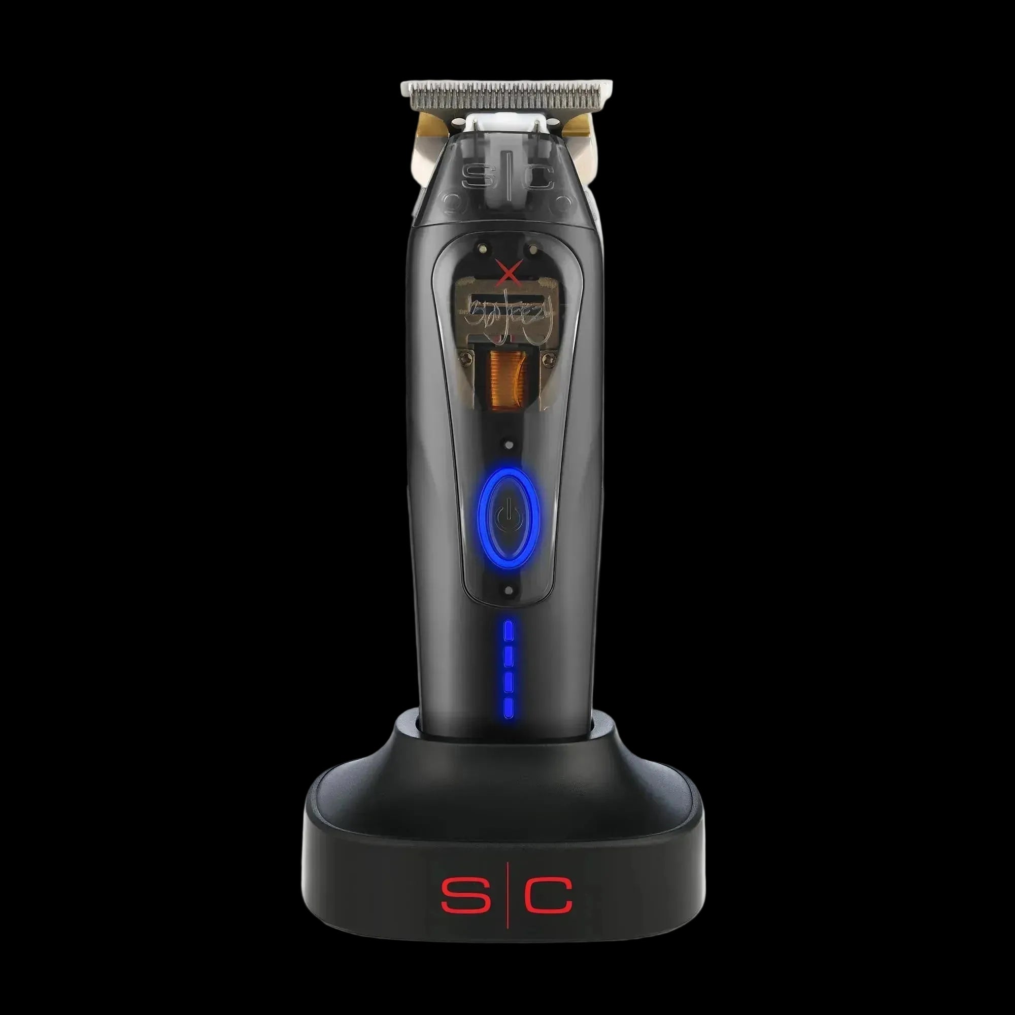 StyleCraft x 360 Jeezy cordless trimmer SC423B in black, front view