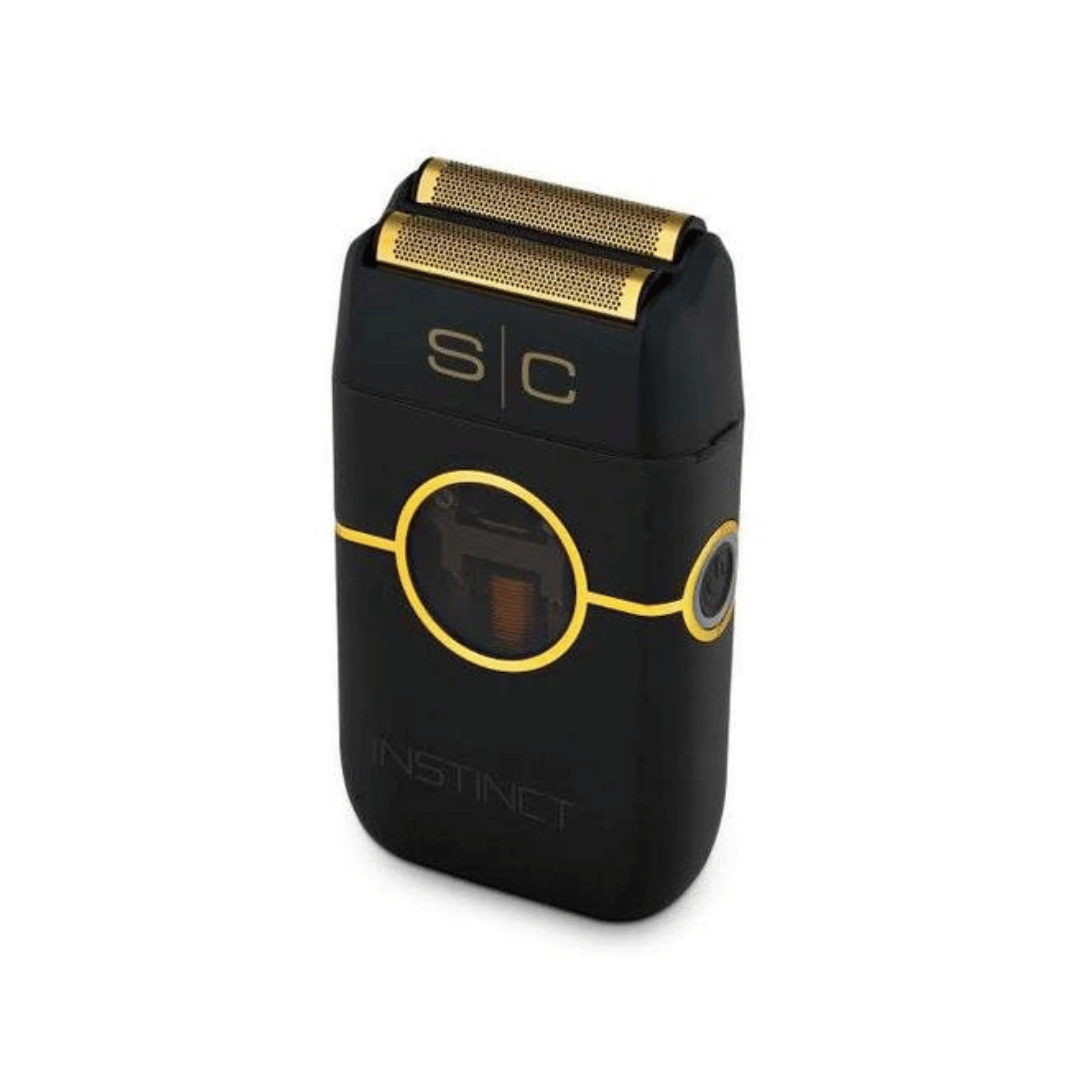StyleCraft Instinct Metal Double Foil Shaver w IN2 Vector Motor & Intuitive Torque Control (SC807)