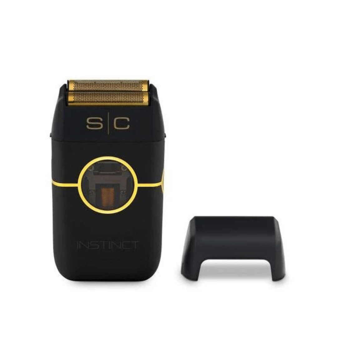 StyleCraft Instinct Metal Double Foil Shaver w IN2 Vector Motor & Intuitive Torque Control (SC807)
