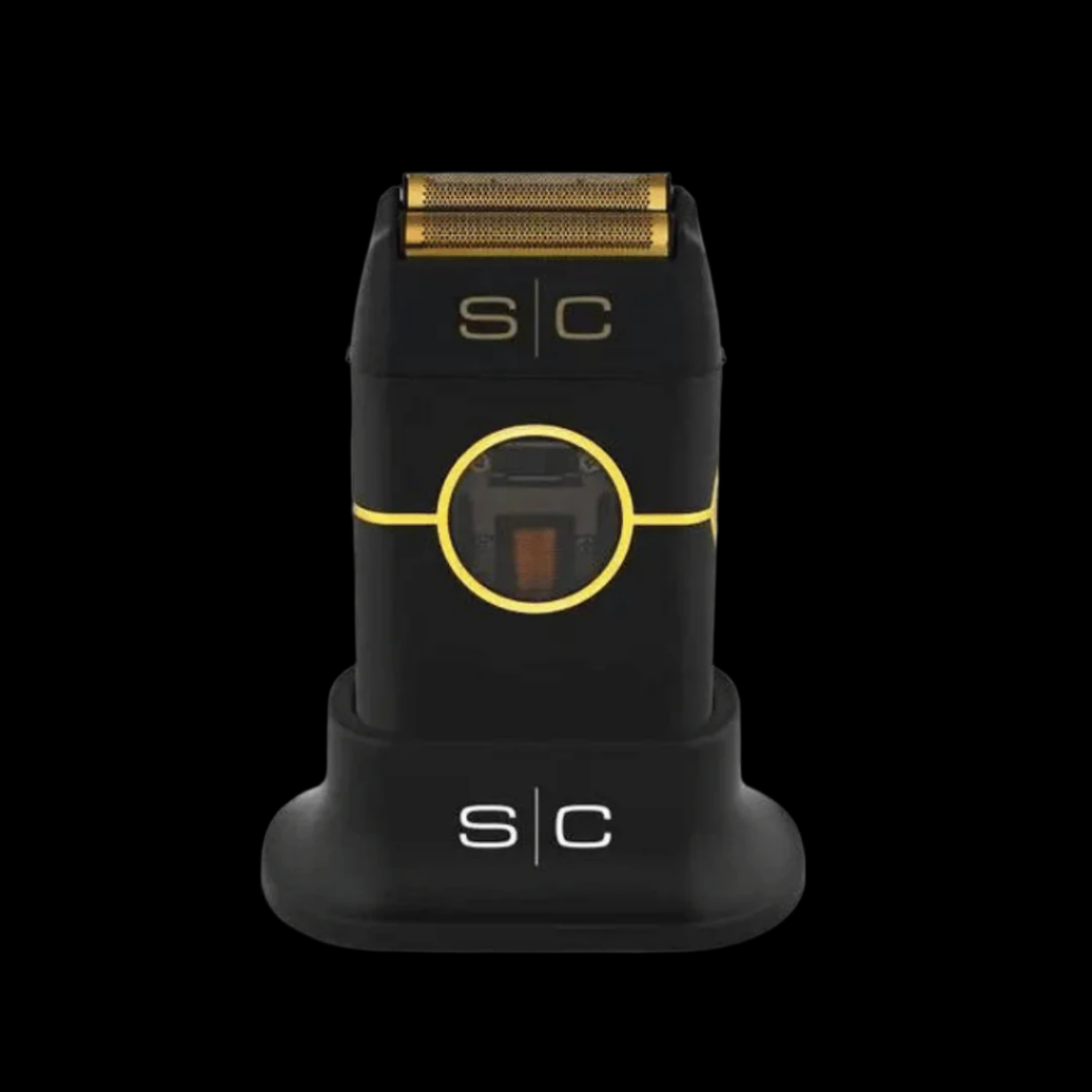 StyleCraft Instinct Metal Double Foil Shaver w IN2 Vector Motor & Intuitive Torque Control (SC807)