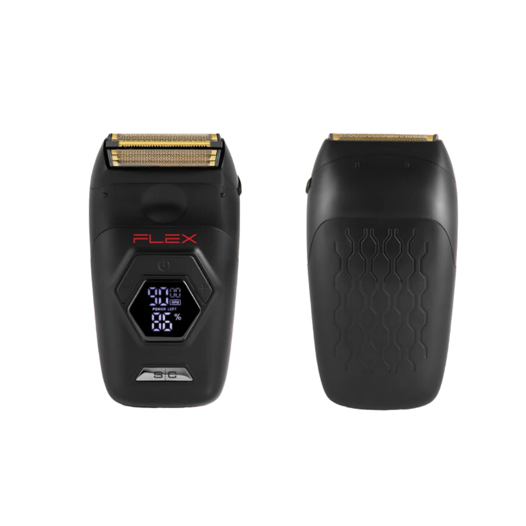 StyleCraft Flex Electric Foil Shaver Super Torque Motor & Gold Titanium Foil Head