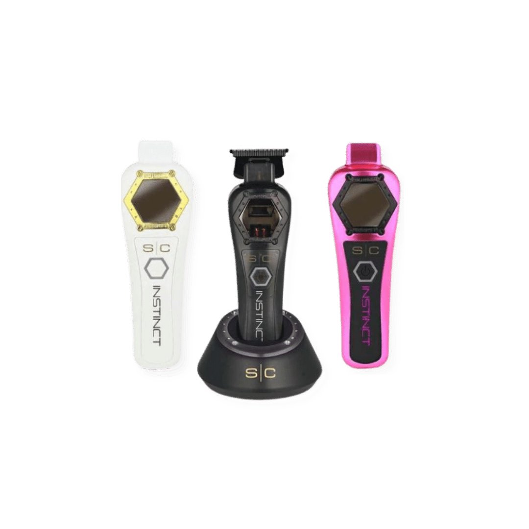 StyleCraft Instinct Metal Edition Hair Trimmer SC410M with IN2 Vector Motor & Intuitive Torque Control Cordless Model SC410M