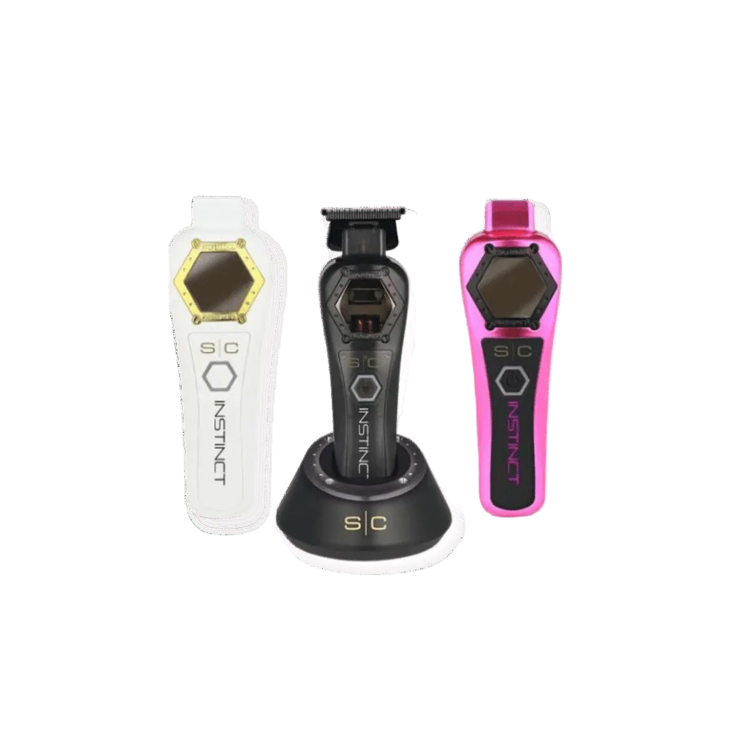 StyleCraft Instinct Metal Edition Hair Trimmer SC410M with IN2 Vector Motor & Intuitive Torque Control Cordless Model SC410M
