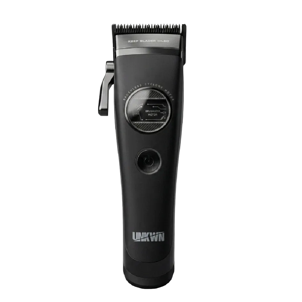 UNKWN Vortex Cyclone Clipper UNK1C black cordless professional barber clipper - Barber Supplies Shop