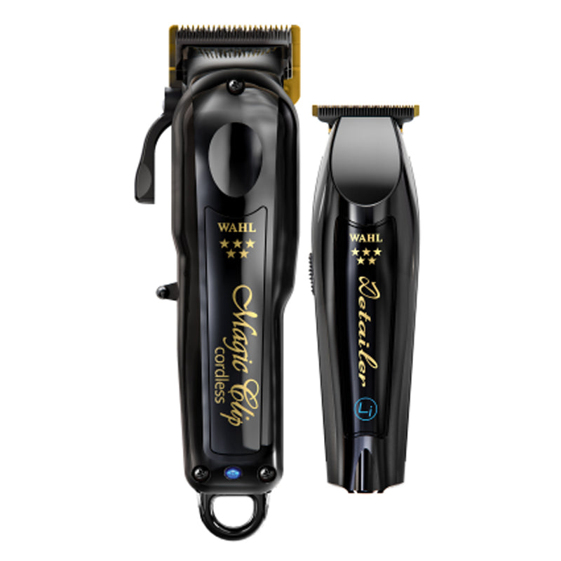Wahl Cordless Barber Combo MagicHair Clipper and Detailer Li Hair Trimmer model 3025397