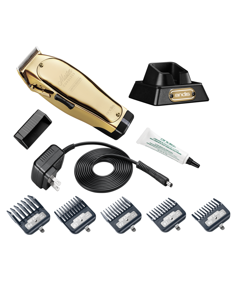 Andis Master Cordless Gold Clipper Limited Edition
