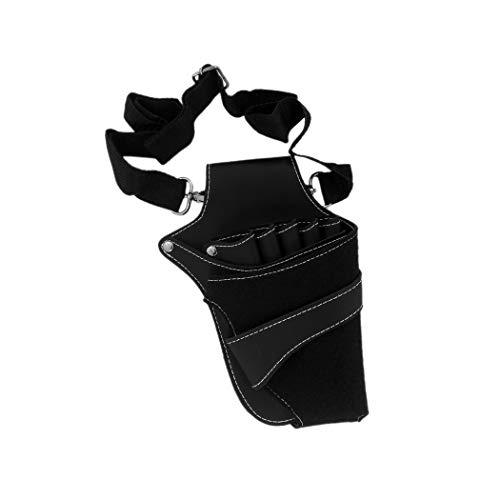 Styling-Barber Shears Holster Case Barber Waist Tool Belt Pouch Bag Artificial Leather. :