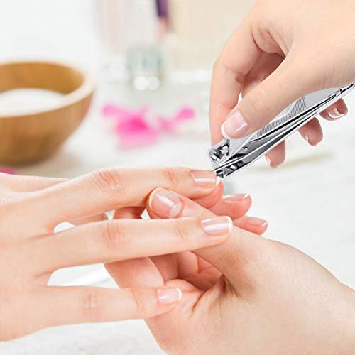 Nail Clippers Toenail Clipper Professional Fingernail Cutter Stainless Steel Nail Cutter Kit for Women Men Seniors
