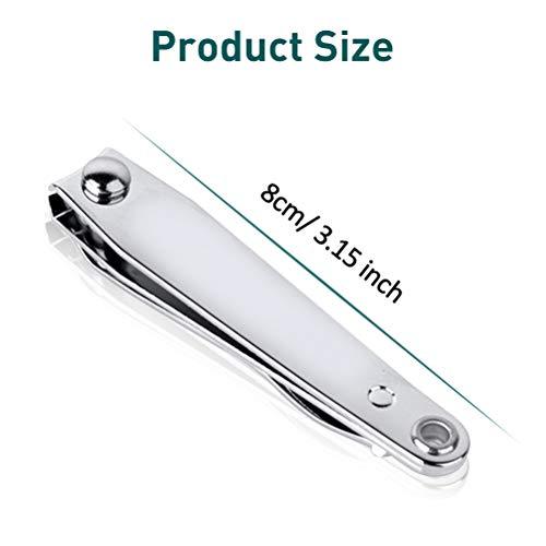 Nail Clippers Toenail Clipper Professional Fingernail Cutter Stainless Steel Nail Cutter Kit for Women Men Seniors