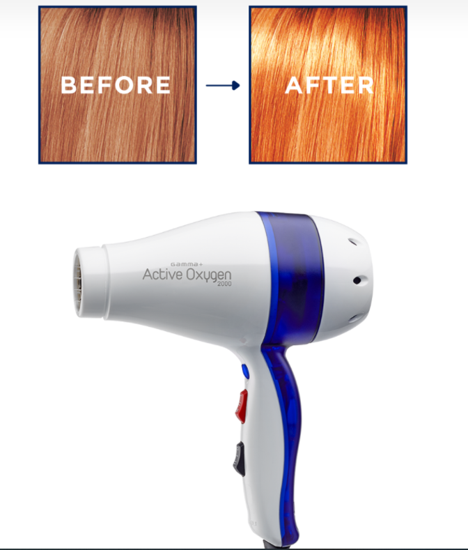 Gamma+ Active Oxygen Professional Hair Dryer