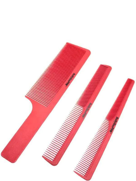 BaByliss Pro Barberology 3pc Set of Barber Combs