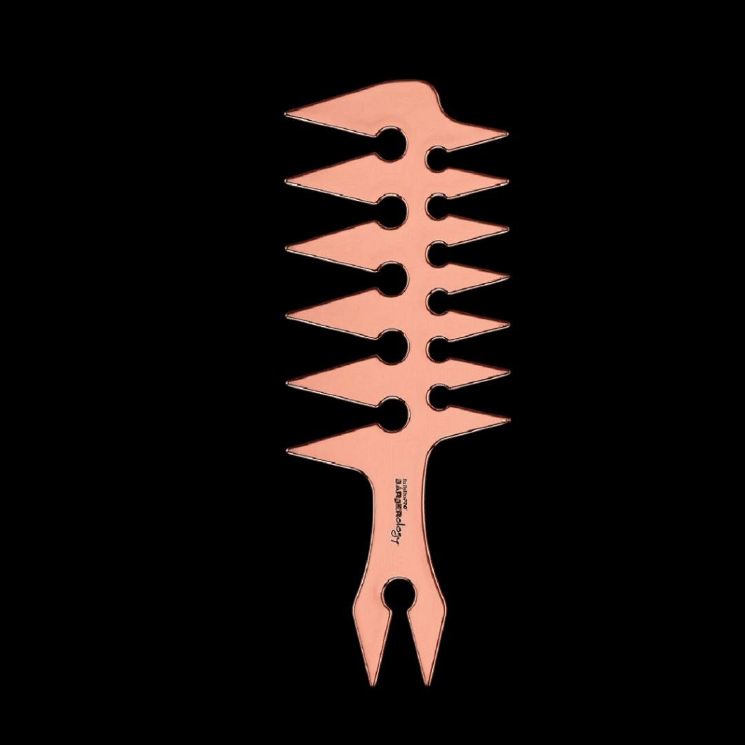 BabylissPRO-Wide-Tooth-Styling-Barber-Rose-Gold-color