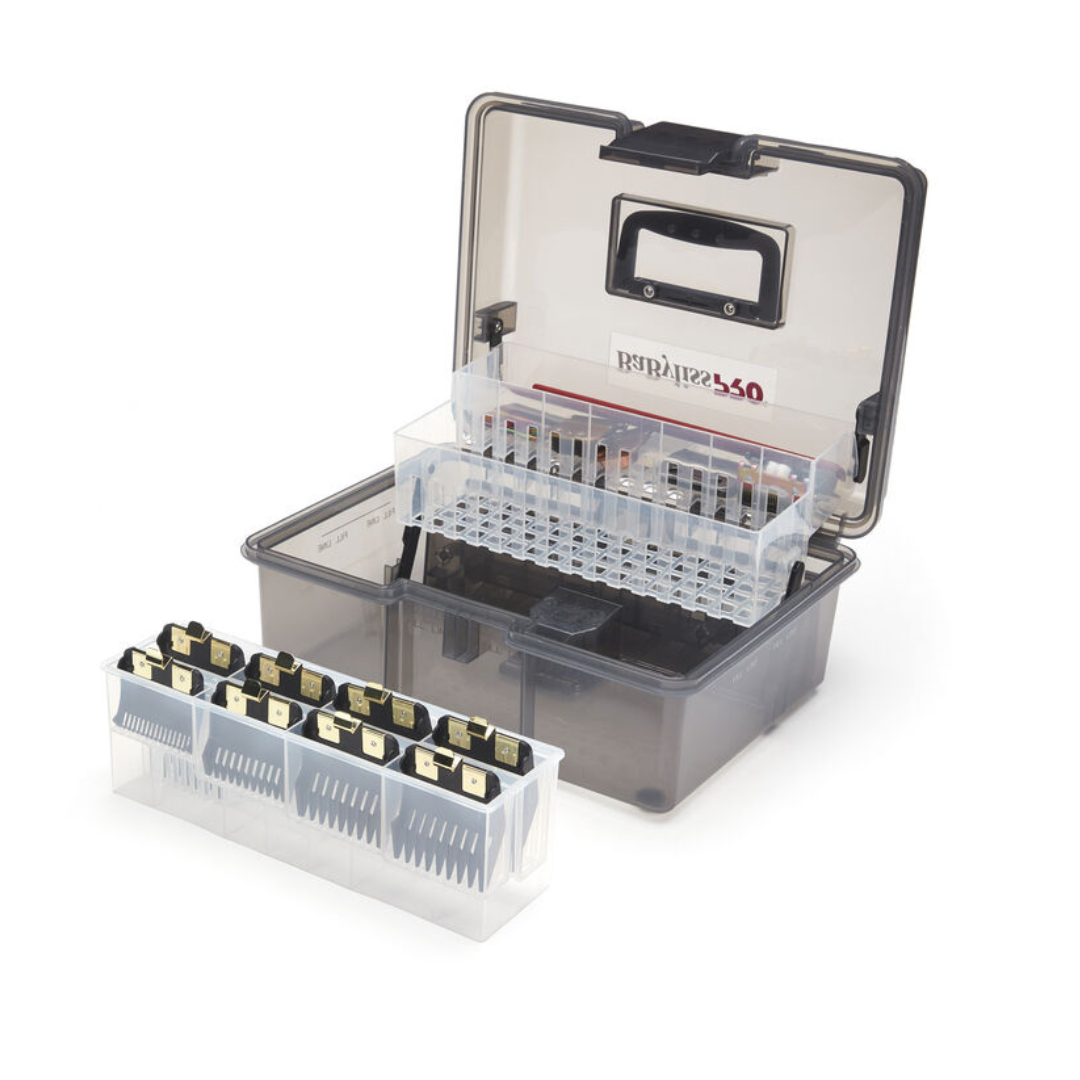 BaBylissPRO Barber Sonic Disinfectant Box Model BDISBOX, Barber Disinfectant Solution Box with Sonic Vibrations