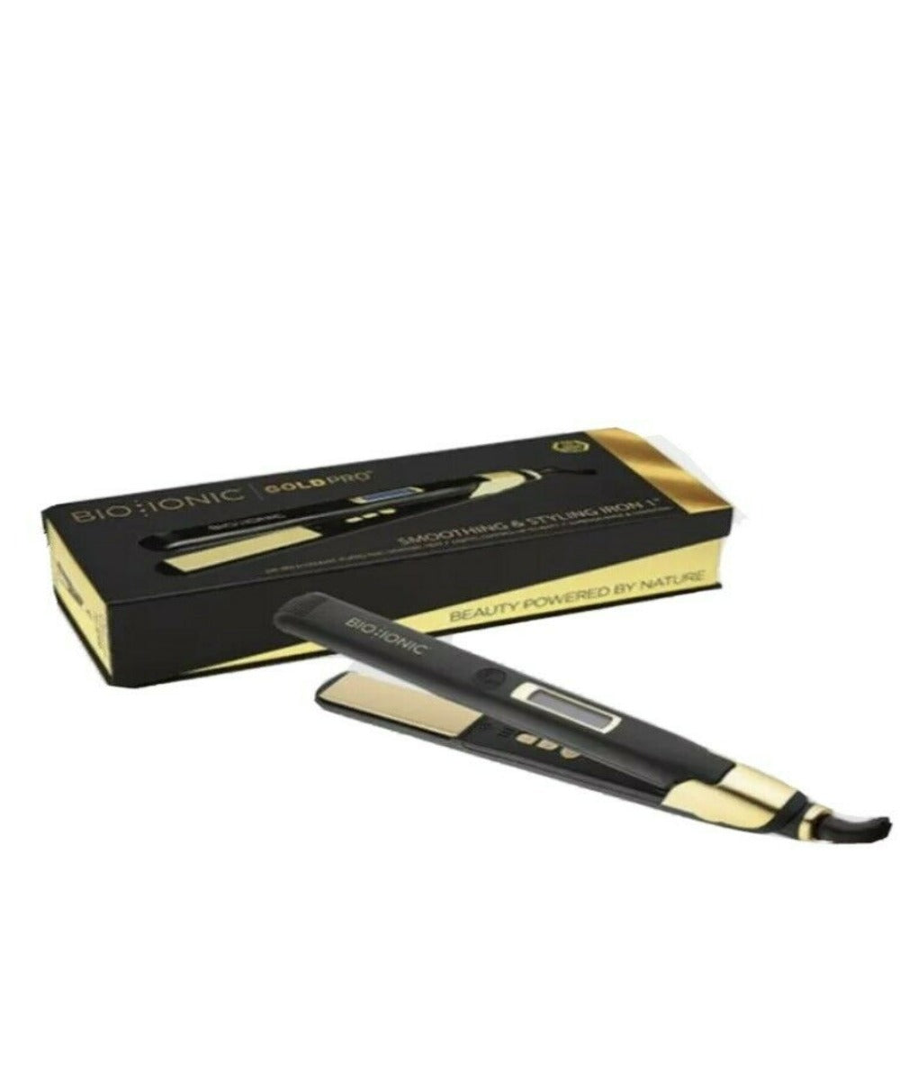 Bio Ionic GoldPro Styling Flat Iron 1"