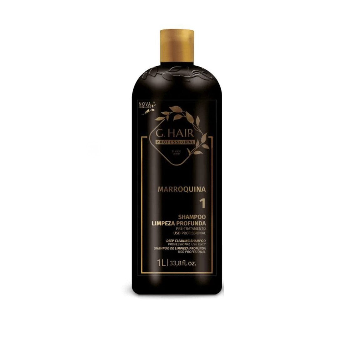 G.HAIR Moroccan Capillary Smoothing Keratin Treatment Kit (2x1L/33.8oz)