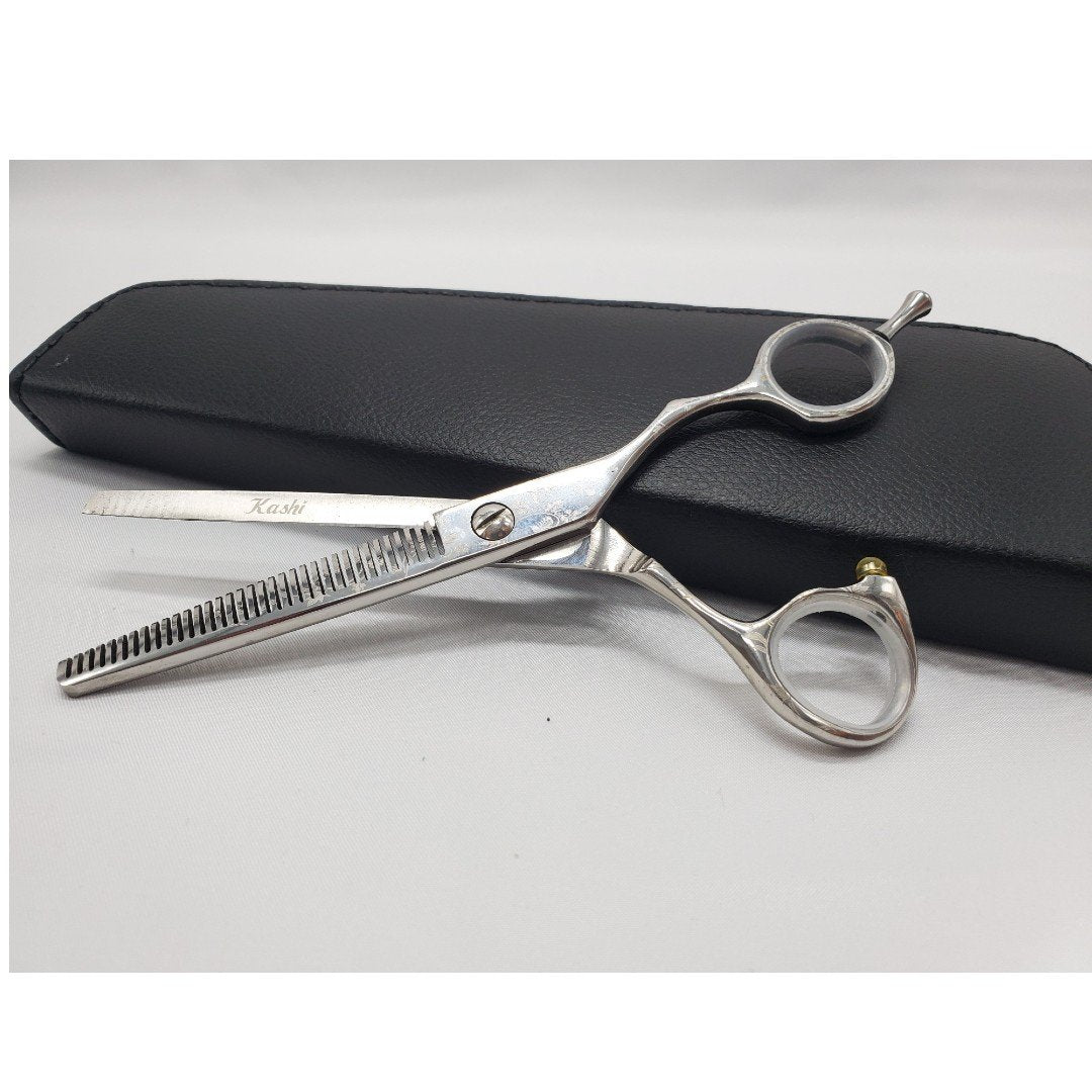 Set Kashi Shears, K-10T Thinning Texturizing 30 Teeth and K-10D Cutting Shears 6"