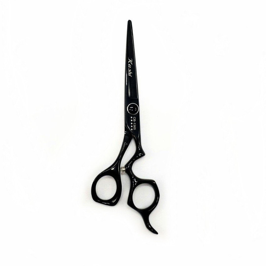 Kashi CB-1365 Professional Shears, Hair Cutting Cobalt Steel, Black Color : CB-1365 CB-1365