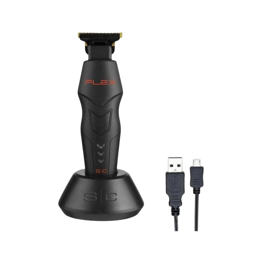 StyleCraft Flex Trimmer SC406M Professional Super-Torque Motor Cordless Trimmer charger ubs
