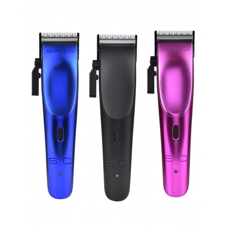 StyleCraft Ergo Magnetic Clipper Black-Blue-Fuchsia cordless :