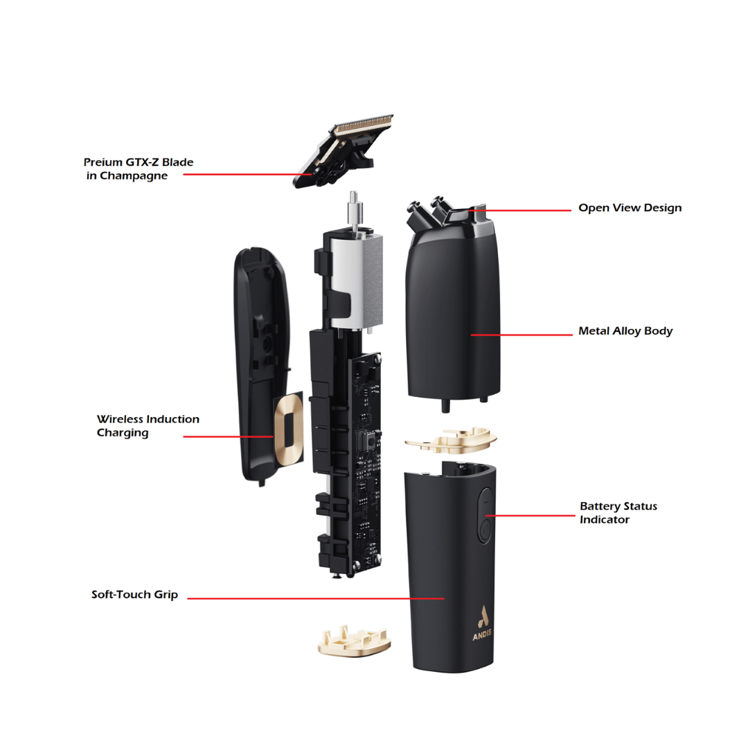 Andis beSPOKE Cordless Hair Trimmer 040102741401 parts