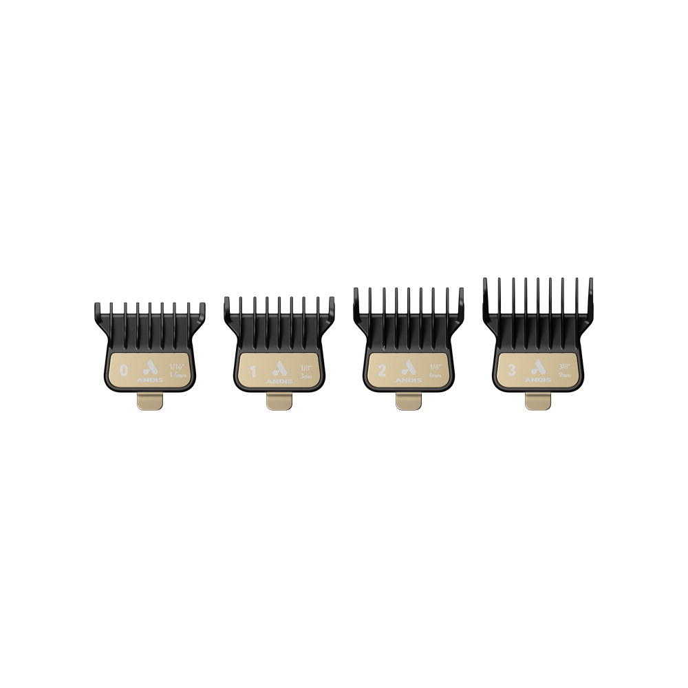 Andis beSPOKE Cordless Hair Trimmer 4 guides