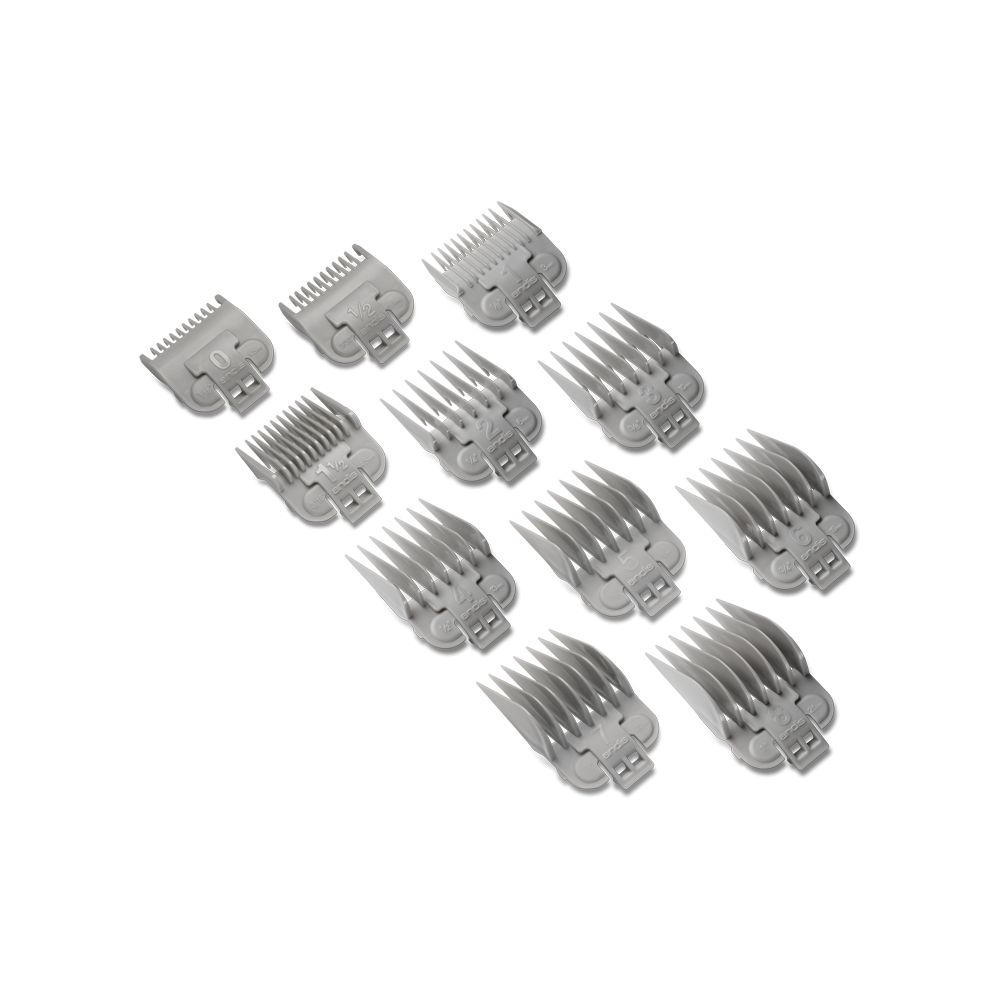 Andis Snap-On Blade Attachment Comb Set 11-Piece