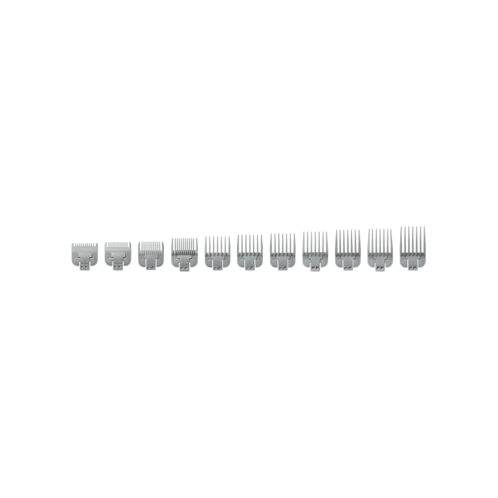 Andis Snap-On Blade Attachment Comb Set 11-Piece