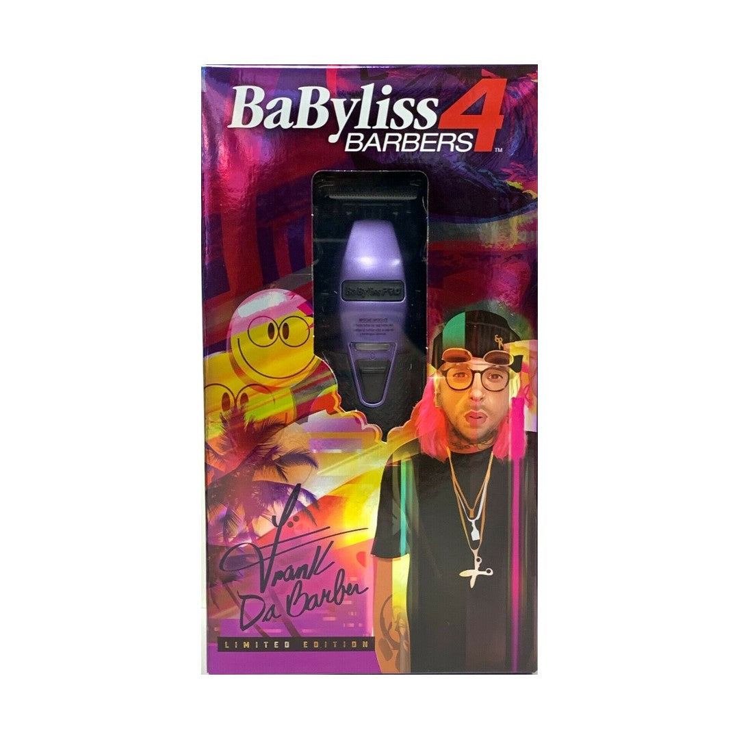 BaByliss PRO Purple & Black FX Outlining Cordless Trimmer Frank Soto Limited Edition