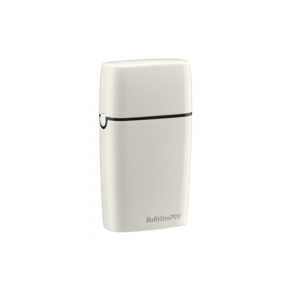 BaByliss PRO White FX Cordless Metal Double Foil Shaver (FXFS2W)