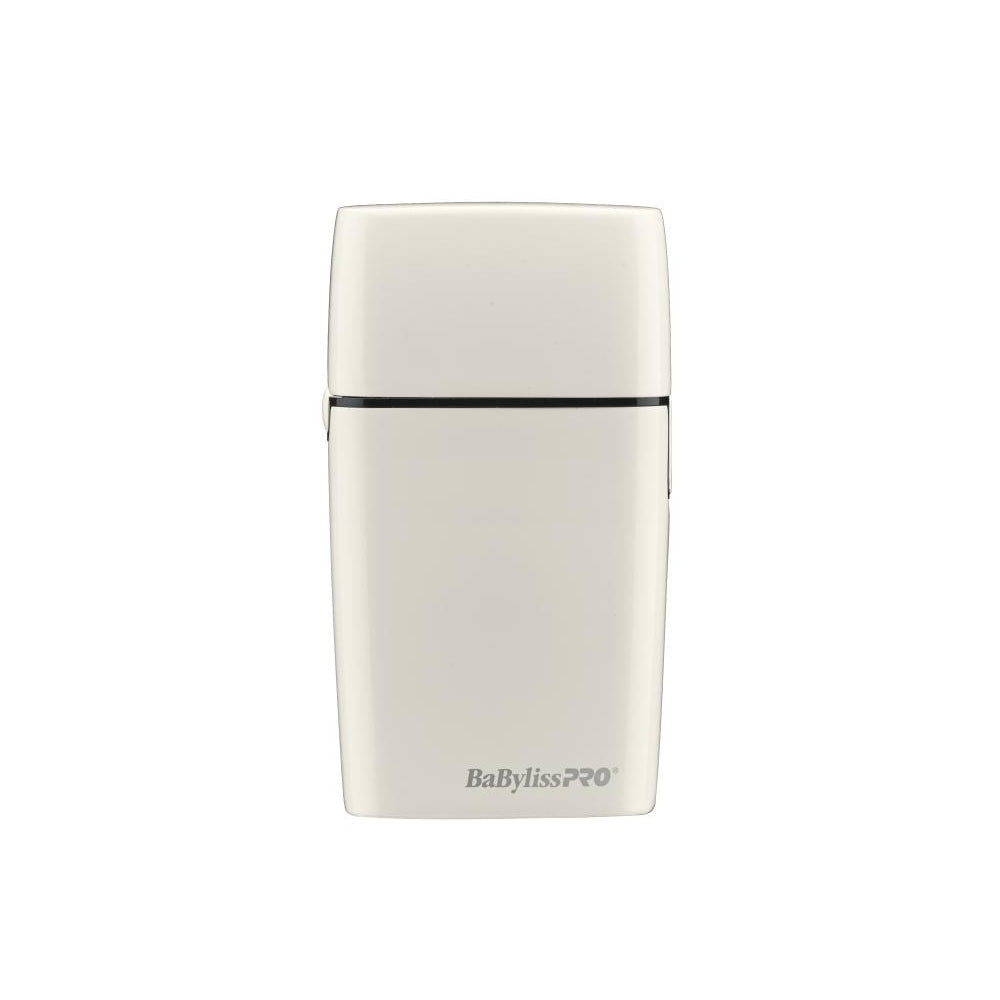 BaByliss PRO White FX Cordless Metal Double Foil Shaver (FXFS2W)