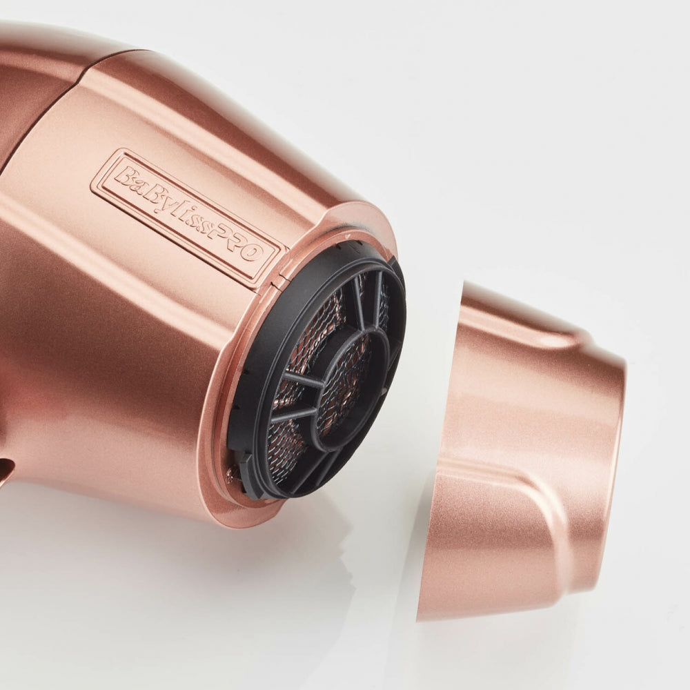 BaByliss PRO Rose FX High-Performance Turbo Hair Dryer