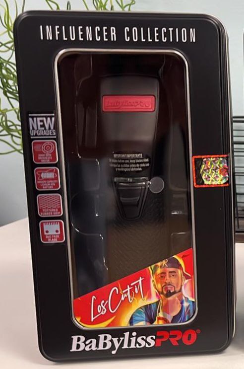BaByliss- PRO- FX BOOST+ Red-Cordless Clipper - Limited- Edition -Influencer - Collection - Los Cuts-