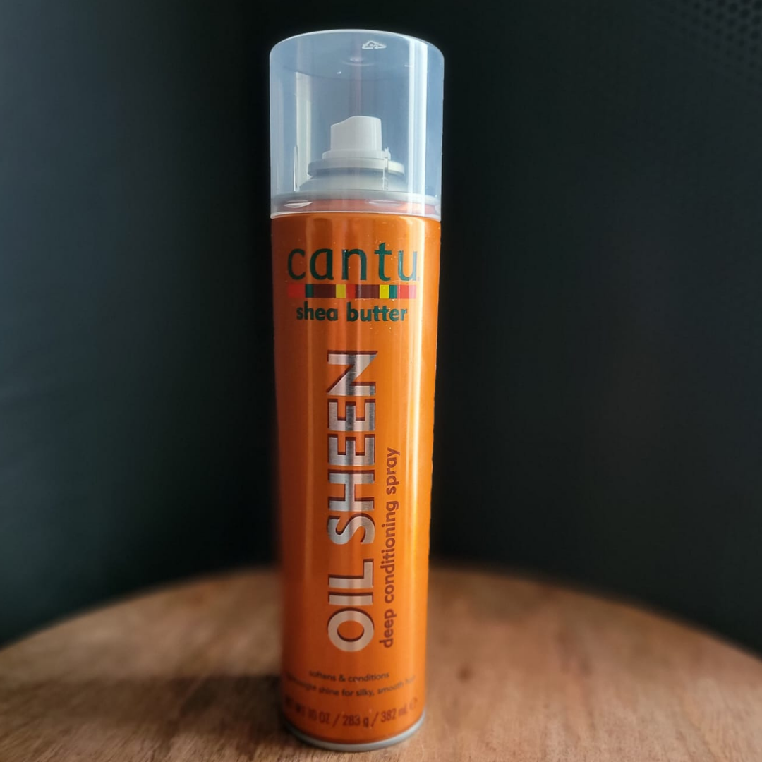 Cantu Oil Sheen Deep Conditioning ,Shea Butter, Spray 10 oz