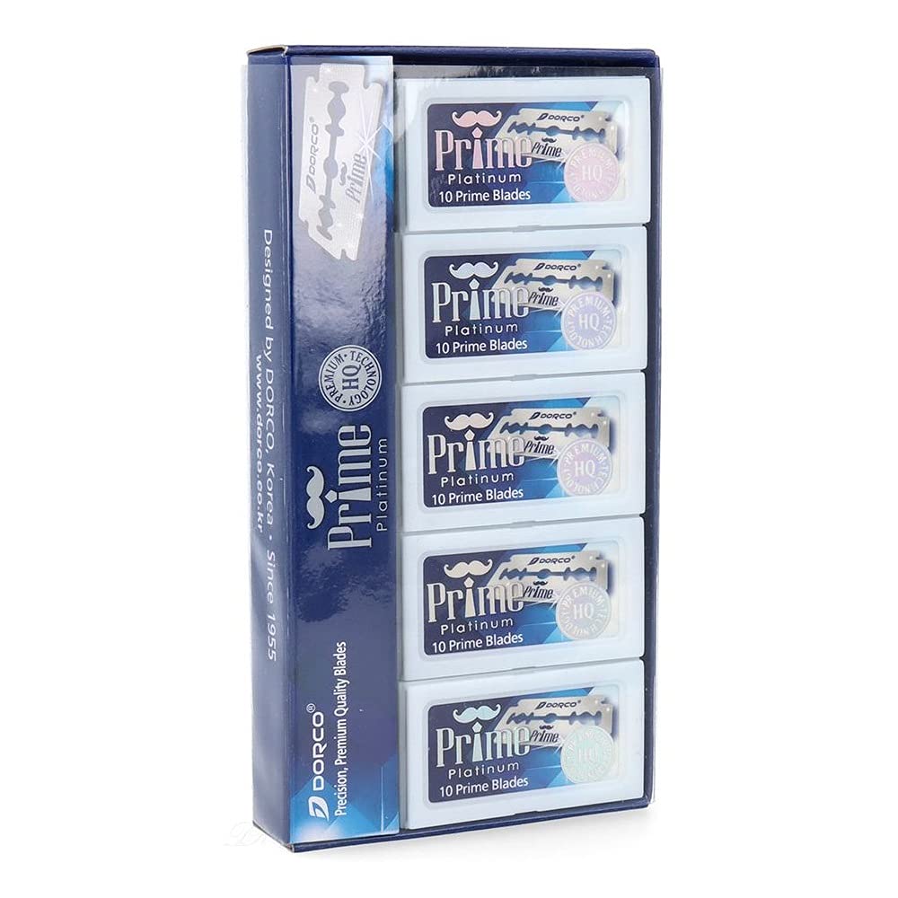 Dorco Prime Platinum Double Edge Razor Blades